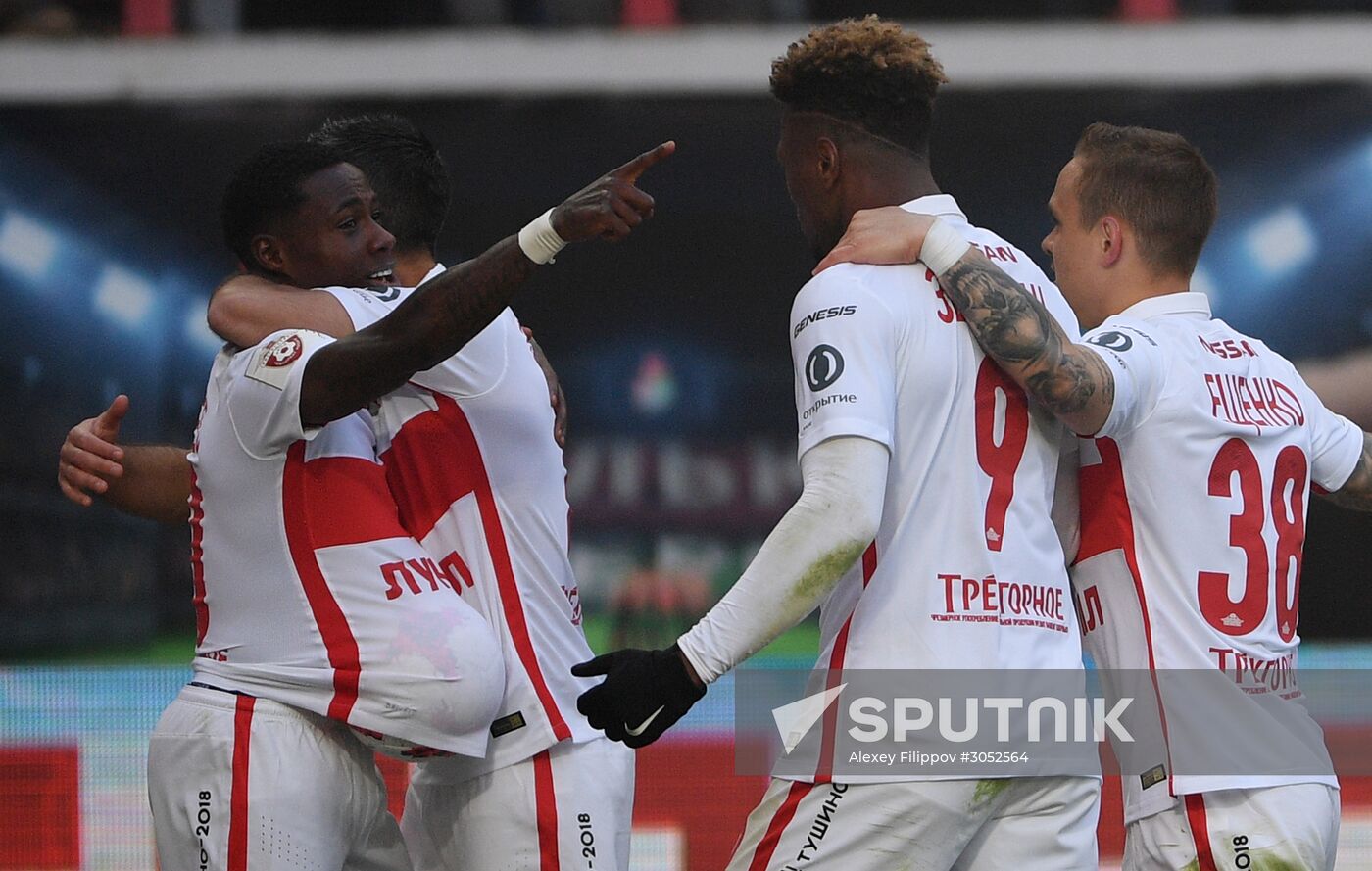 Russian Football Premier League. Lokomotiv vs. Spartak