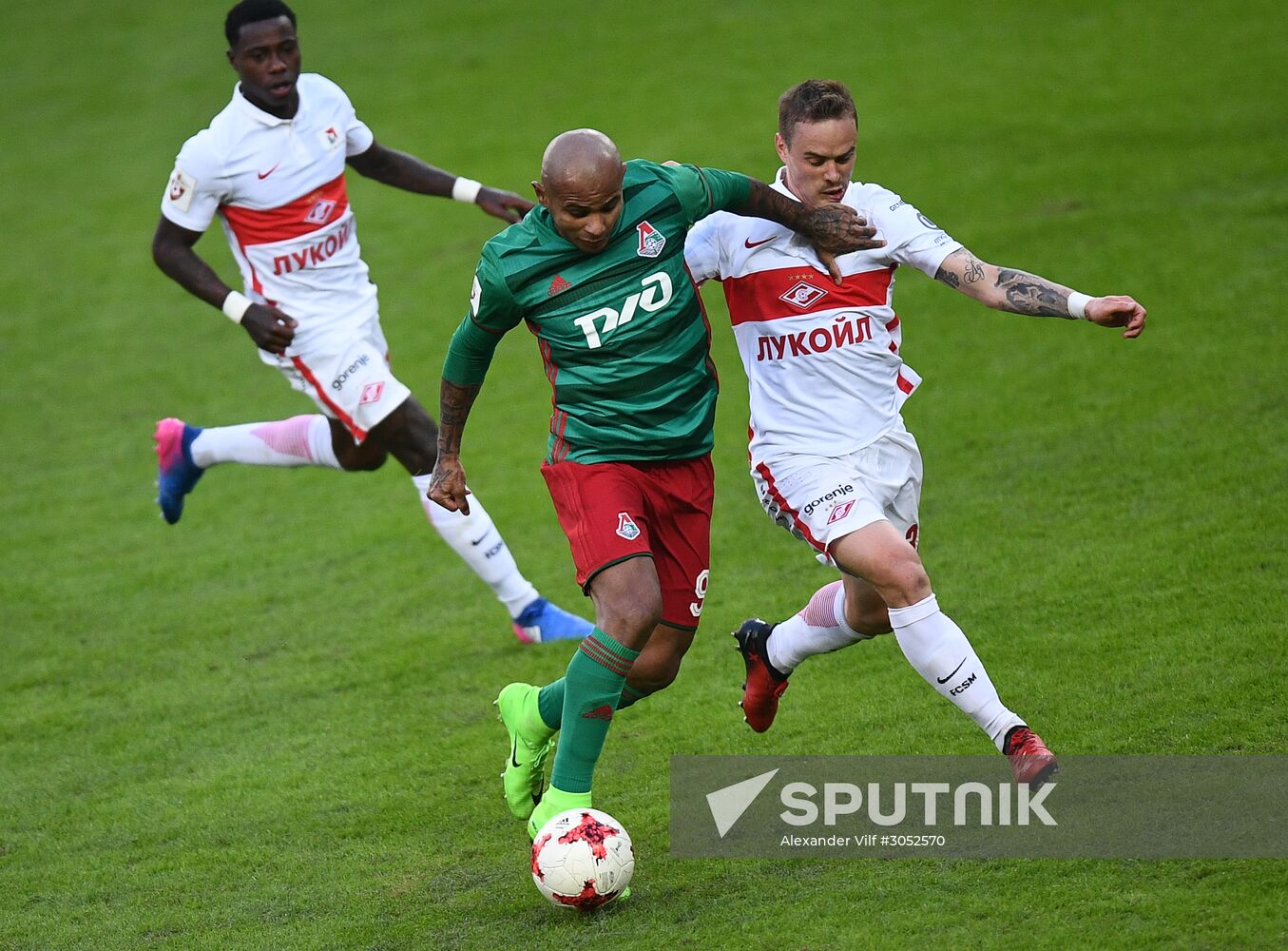 Russian Football Premier League. Lokomotiv vs. Spartak