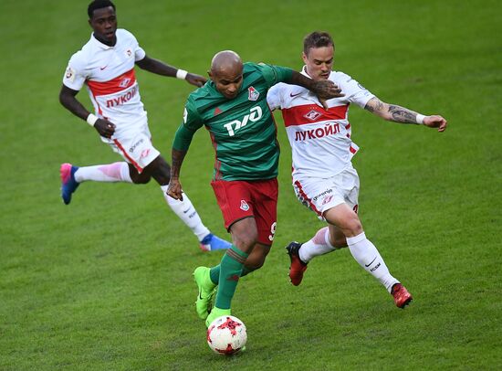 Russian Football Premier League. Lokomotiv vs. Spartak