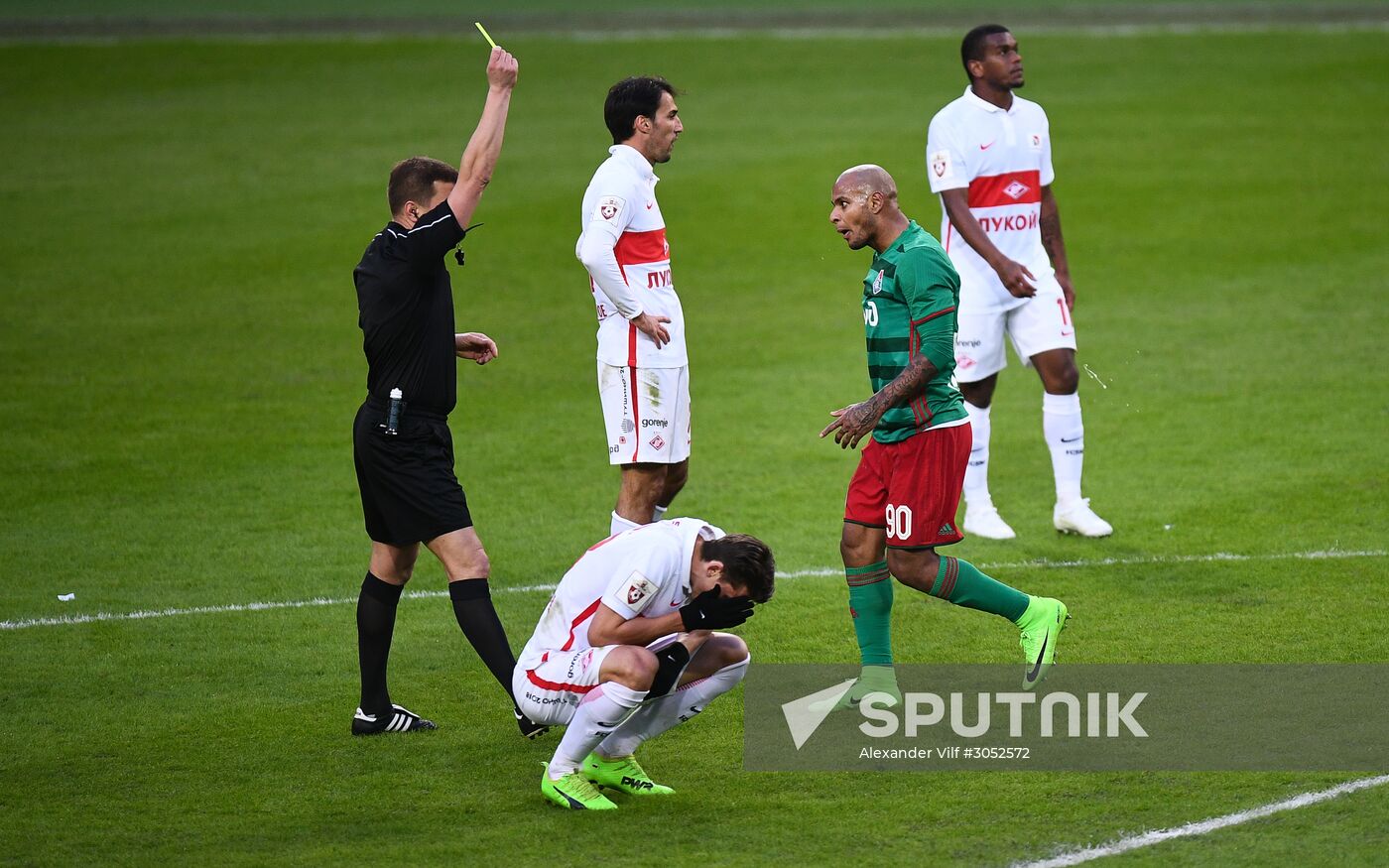 Russian Football Premier League. Lokomotiv vs. Spartak