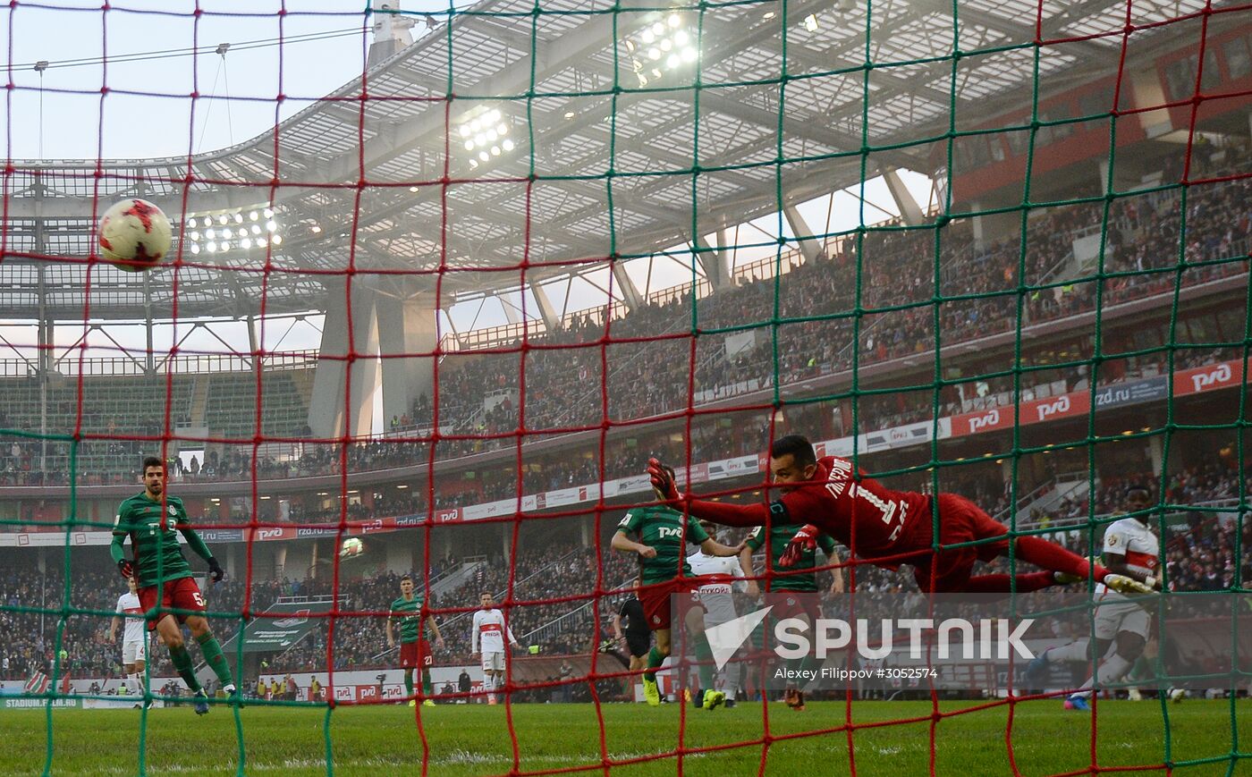 Russian Football Premier League. Lokomotiv vs. Spartak
