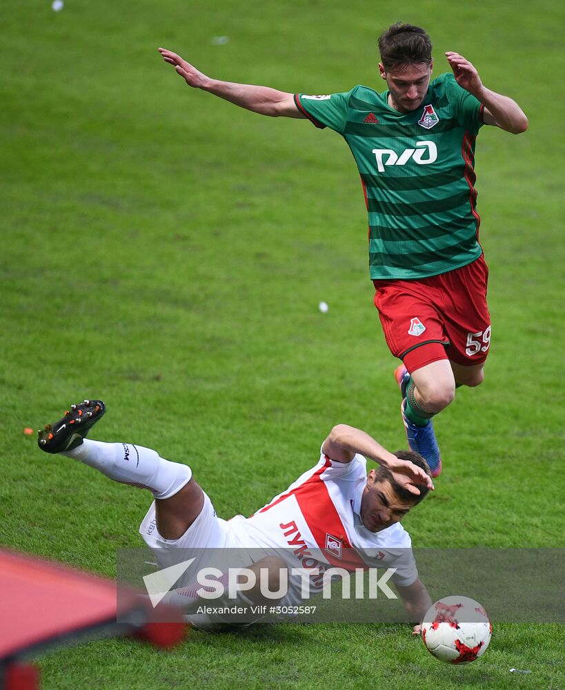 Russian Football Premier League. Lokomotiv vs. Spartak