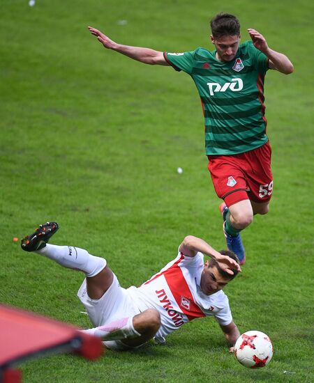 Russian Football Premier League. Lokomotiv vs. Spartak