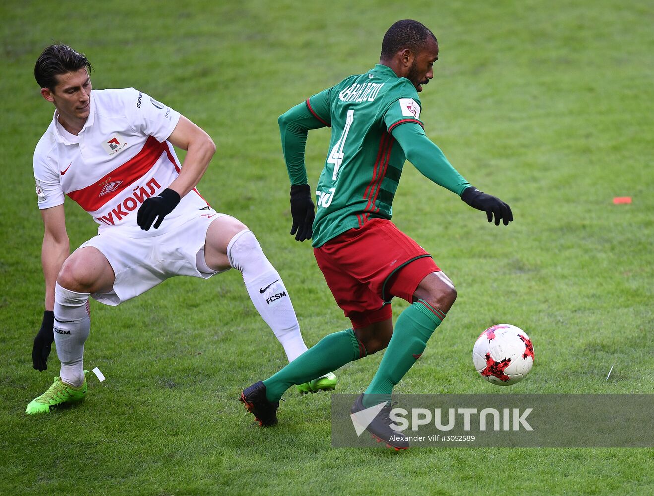 Russian Football Premier League. Lokomotiv vs. Spartak