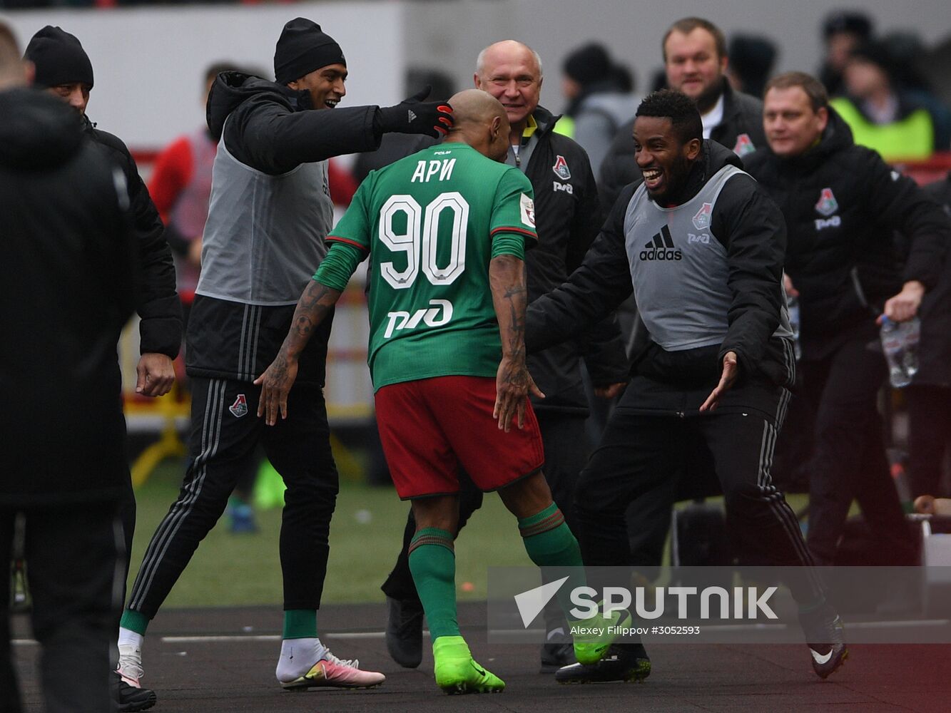 Russian Football Premier League. Lokomotiv vs. Spartak