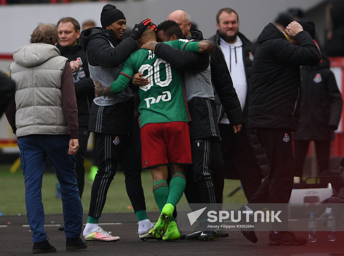 Russian Football Premier League. Lokomotiv vs. Spartak