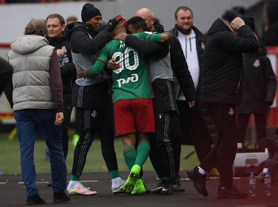 Russian Football Premier League. Lokomotiv vs. Spartak