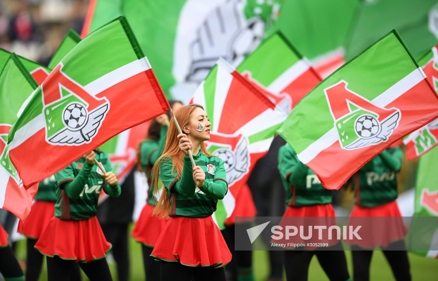 Russian Football Premier League. Lokomotiv vs. Spartak