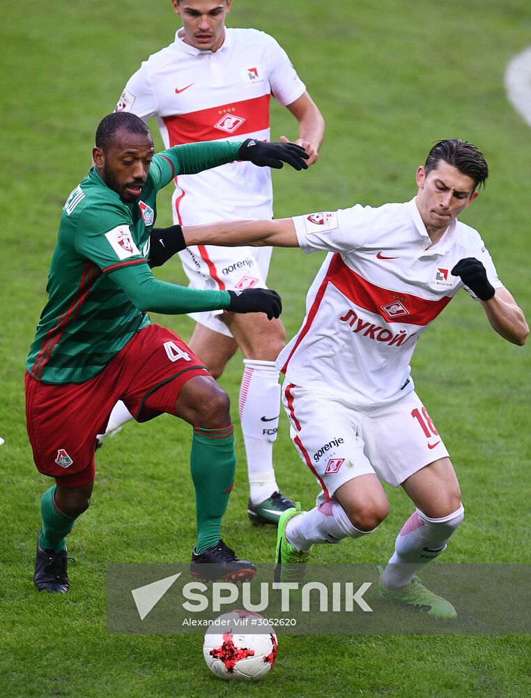 Russian Football Premier League. Lokomotiv vs. Spartak