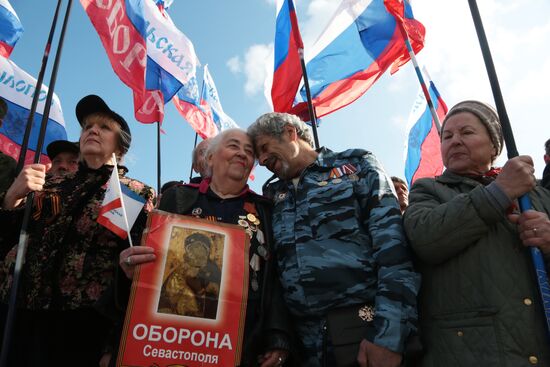Celebrations mark 3rd anniversary of Crimea's reunion with Russia