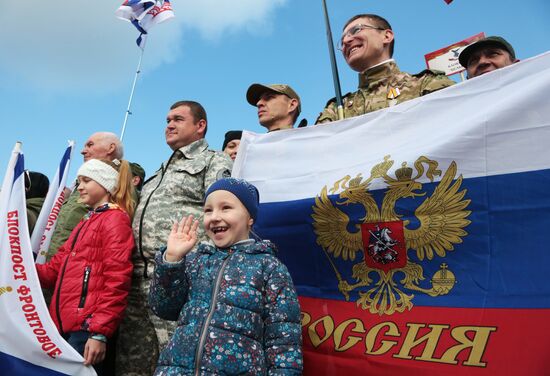 Celebrations mark 3rd anniversary of Crimea's reunion with Russia
