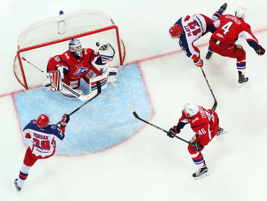 Kontinental Hockey League. Lokomotiv vs. CSKA