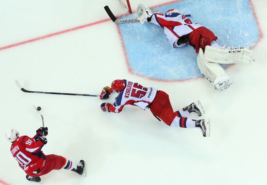 Kontinental Hockey League. Lokomotiv vs. CSKA