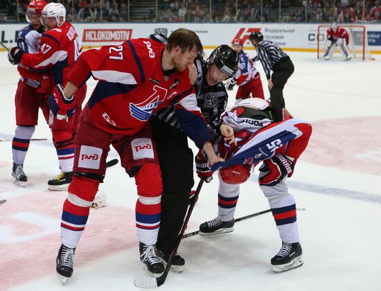 Kontinental Hockey League. Lokomotiv vs. CSKA