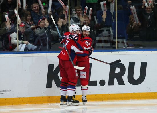 Kontinental Hockey League. Lokomotiv vs. CSKA