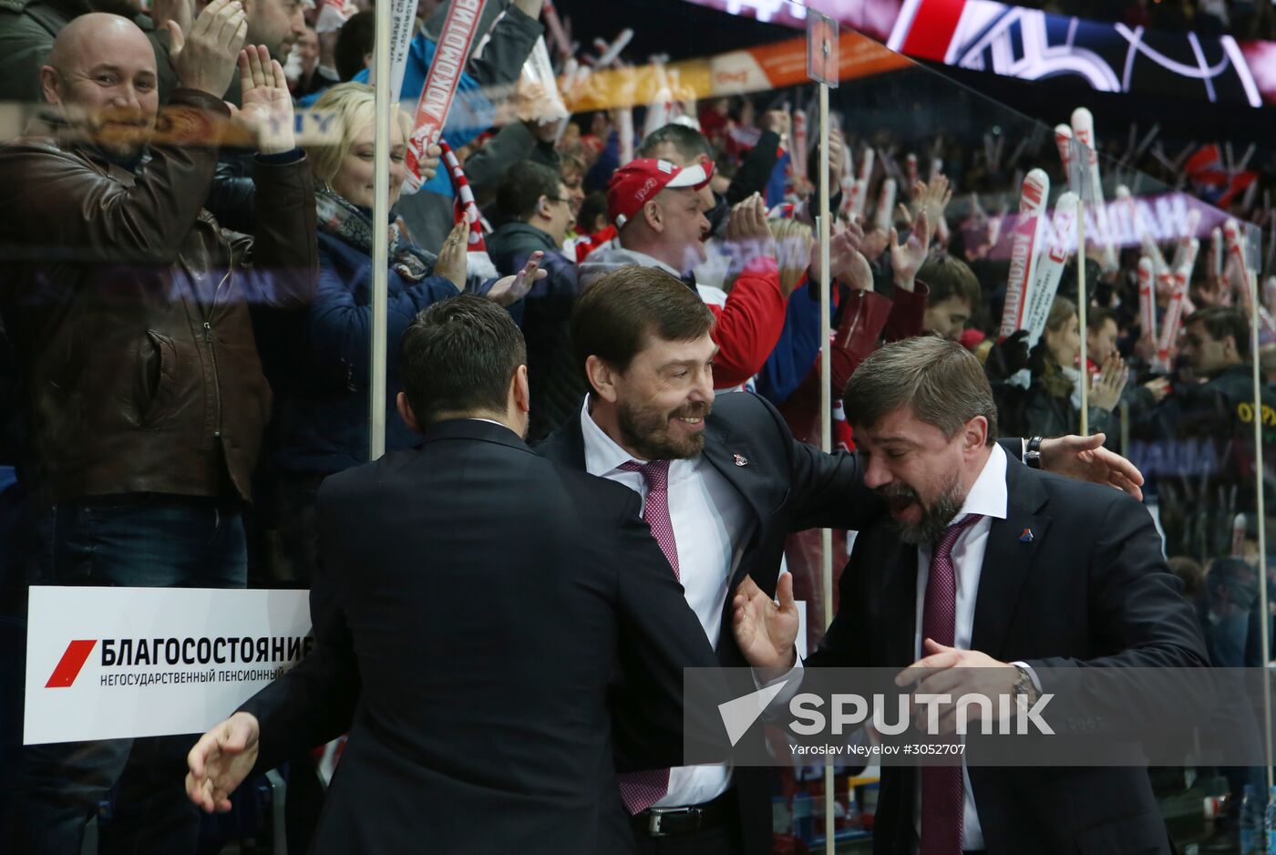 Kontinental Hockey League. Lokomotiv vs. CSKA