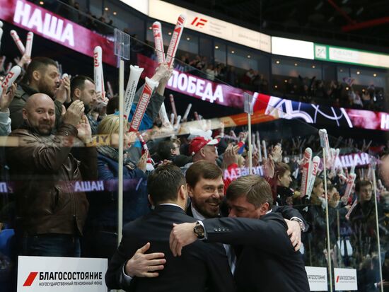 Kontinental Hockey League. Lokomotiv vs. CSKA