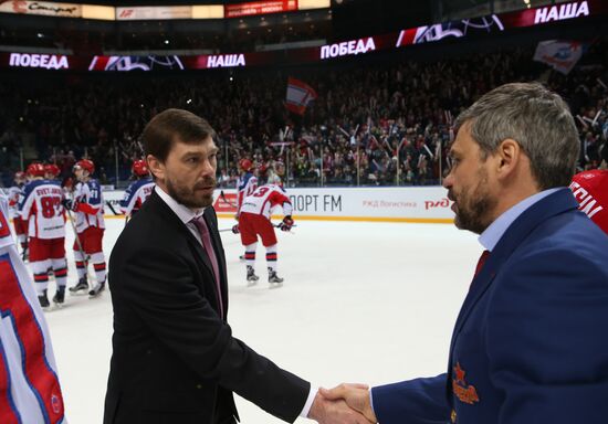 Kontinental Hockey League. Lokomotiv vs. CSKA