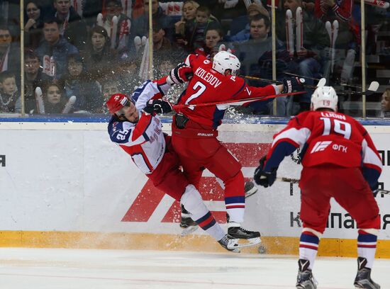 Kontinental Hockey League. Lokomotiv vs. CSKA