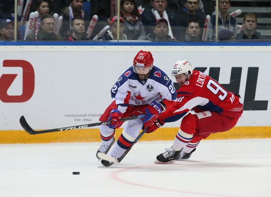 Kontinental Hockey League. Lokomotiv vs. CSKA