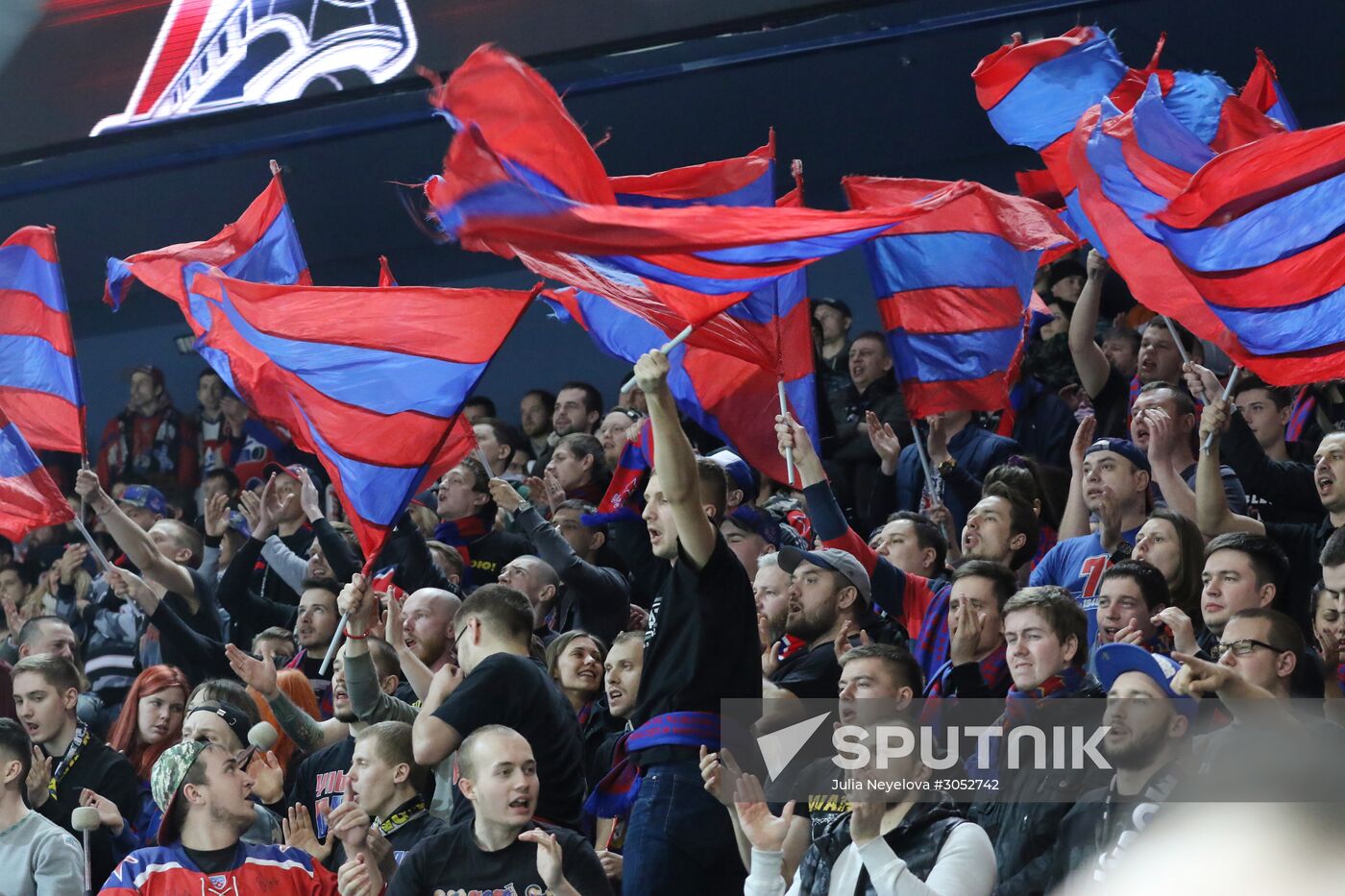 Kontinental Hockey League. Lokomotiv vs. CSKA