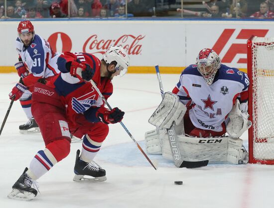 Kontinental Hockey League. Lokomotiv vs. CSKA