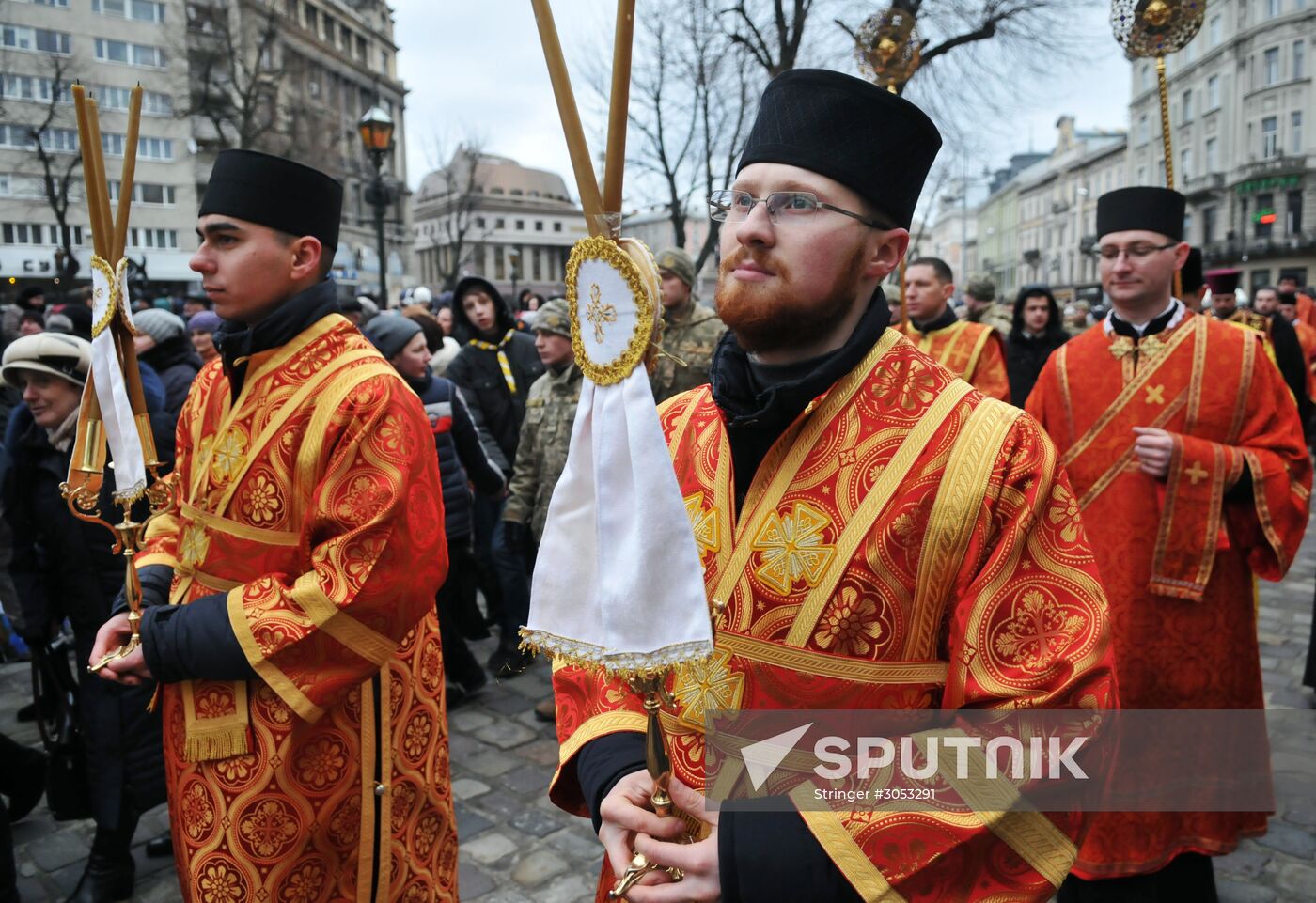 Procession of the Cross in Lviv