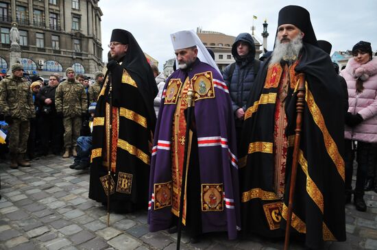 Procession of the Cross in Lvov