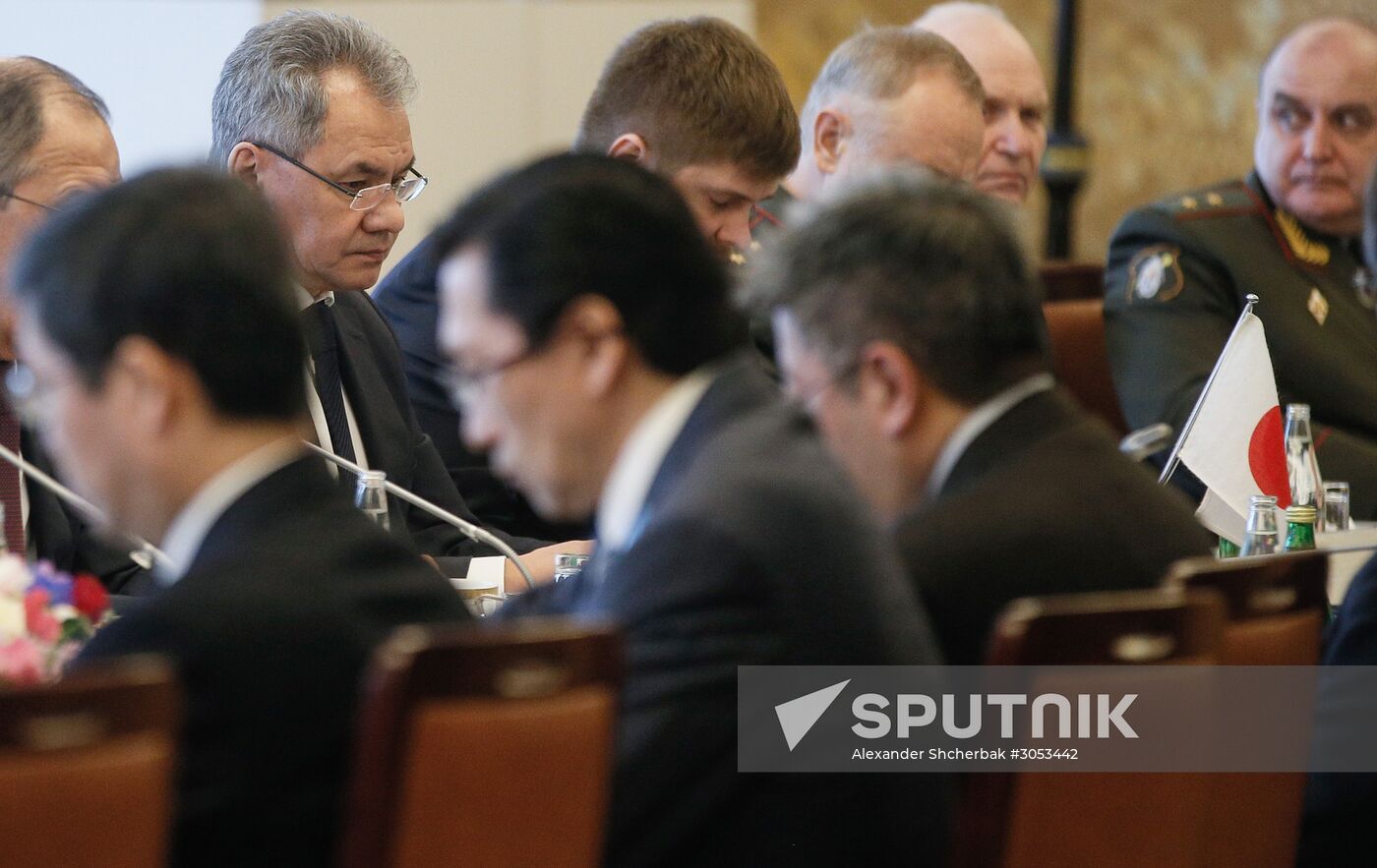Foreign and defense ministers of Japan and Russia hold talks