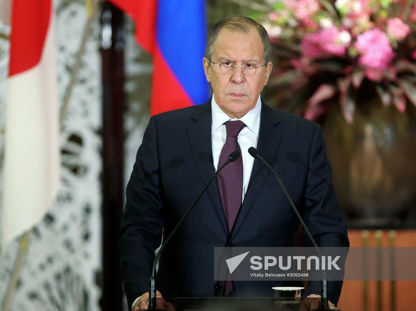 Russian Foreign Minister Sergei Lavrov and Defense Minister Sergei Shoigu visit Japan