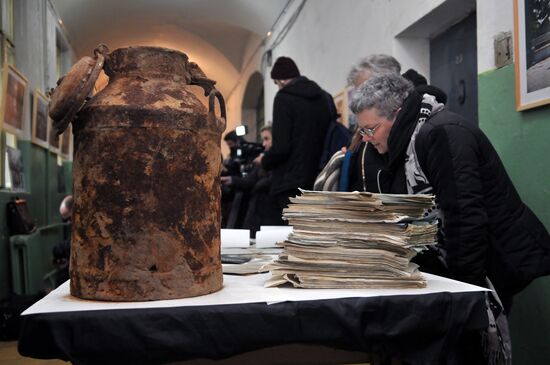 Clandestine archives of Organization of Ukrainian Nationalists (OUN) presented in Lviv