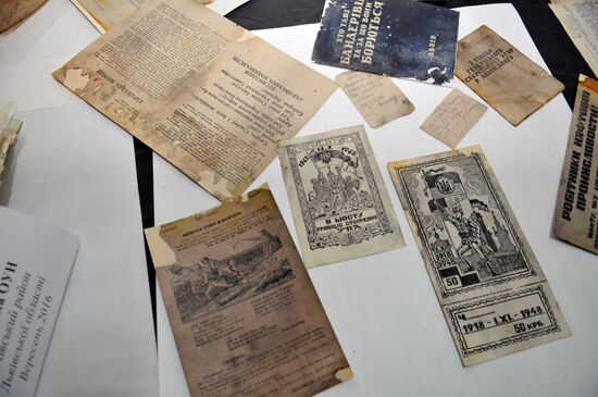 Organization of Ukrainian Nationalists (OUN) archives presented in Lviv