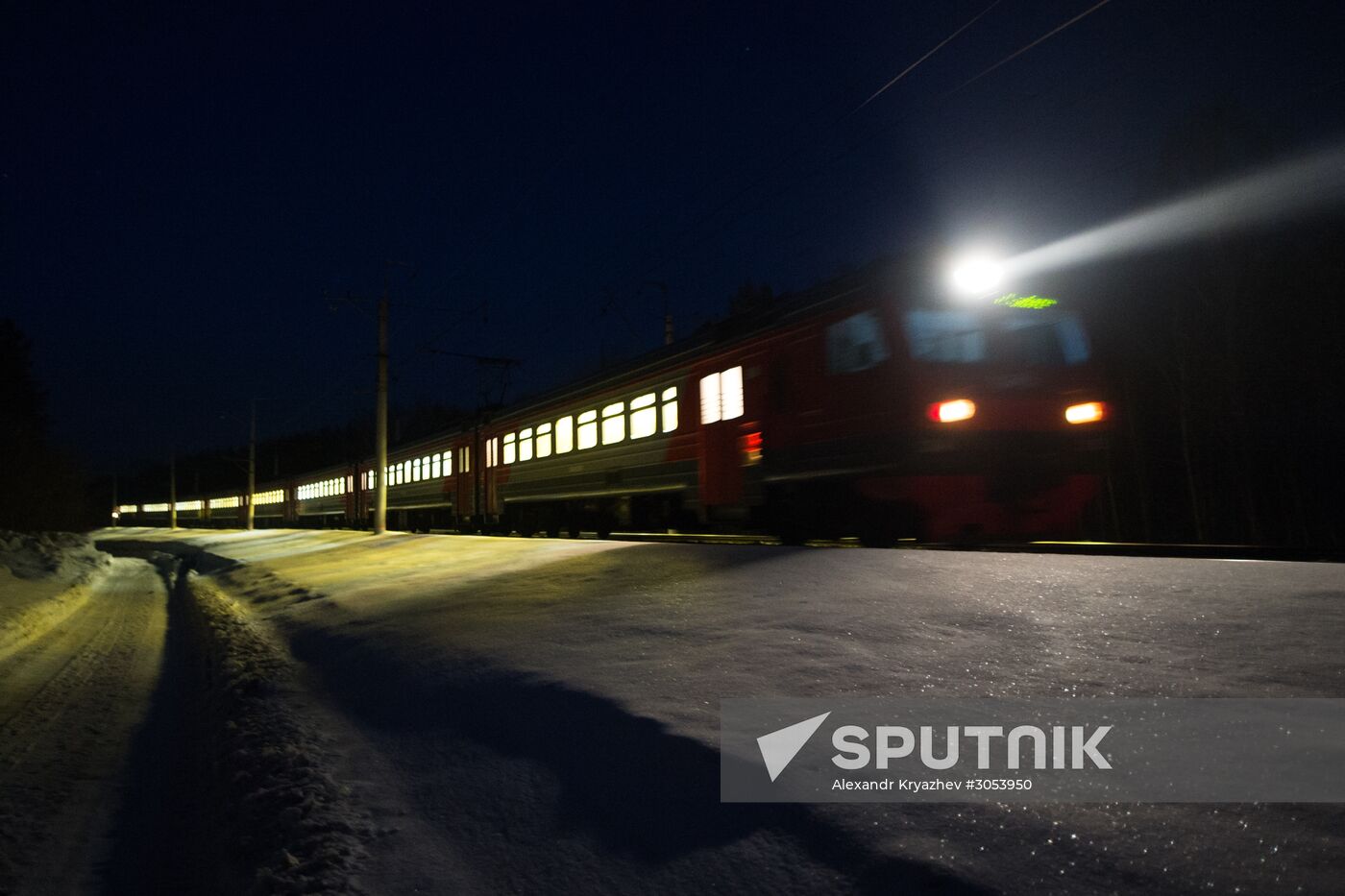 West Siberian Railway. 100th anniversary of Trans-Siberian Railway