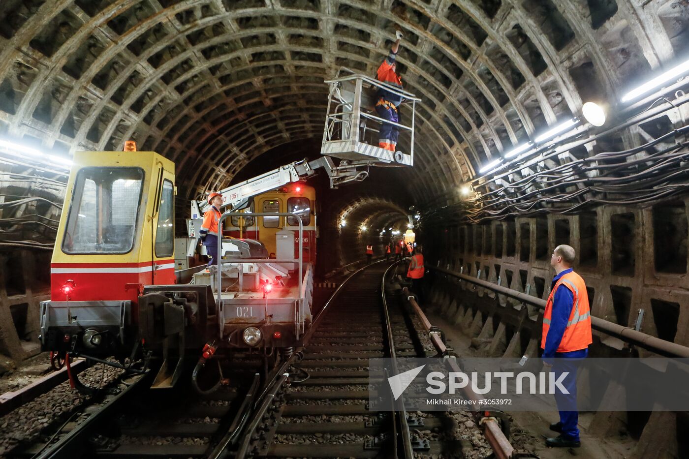 Maintenance works at St. Petersburg Metro