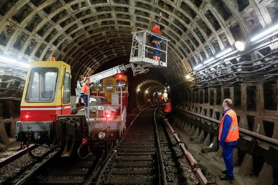 Maintenance works at St. Petersburg Metro