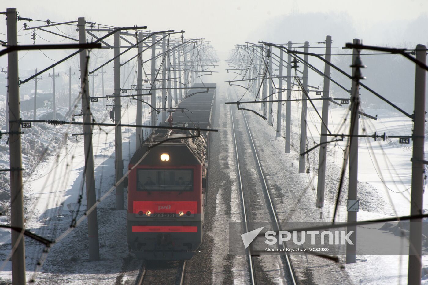 West. Siberian Railway. 100th anniversary of Trans-Siberian Railway