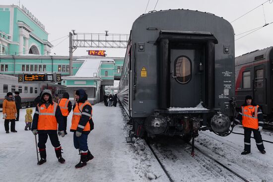 The 100th anniversary of the Trans-Siberian Railway. Western Siberian Railway