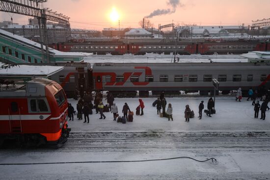 The 100th anniversary of the Trans-Siberian Railway. Western Siberian Railway