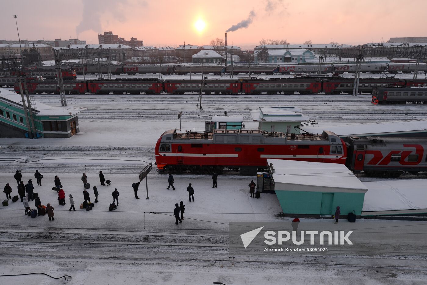 The 100th anniversary of the Trans-Siberian Railway. Western Siberian Railway