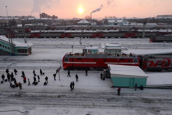 The 100th anniversary of the Trans-Siberian Railway. Western Siberian Railway