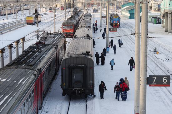 The 100th anniversary of the Trans-Siberian Railway. Western Siberian Railway