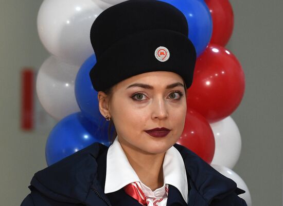 Opening uniform warehouse for Moscow Metro employees