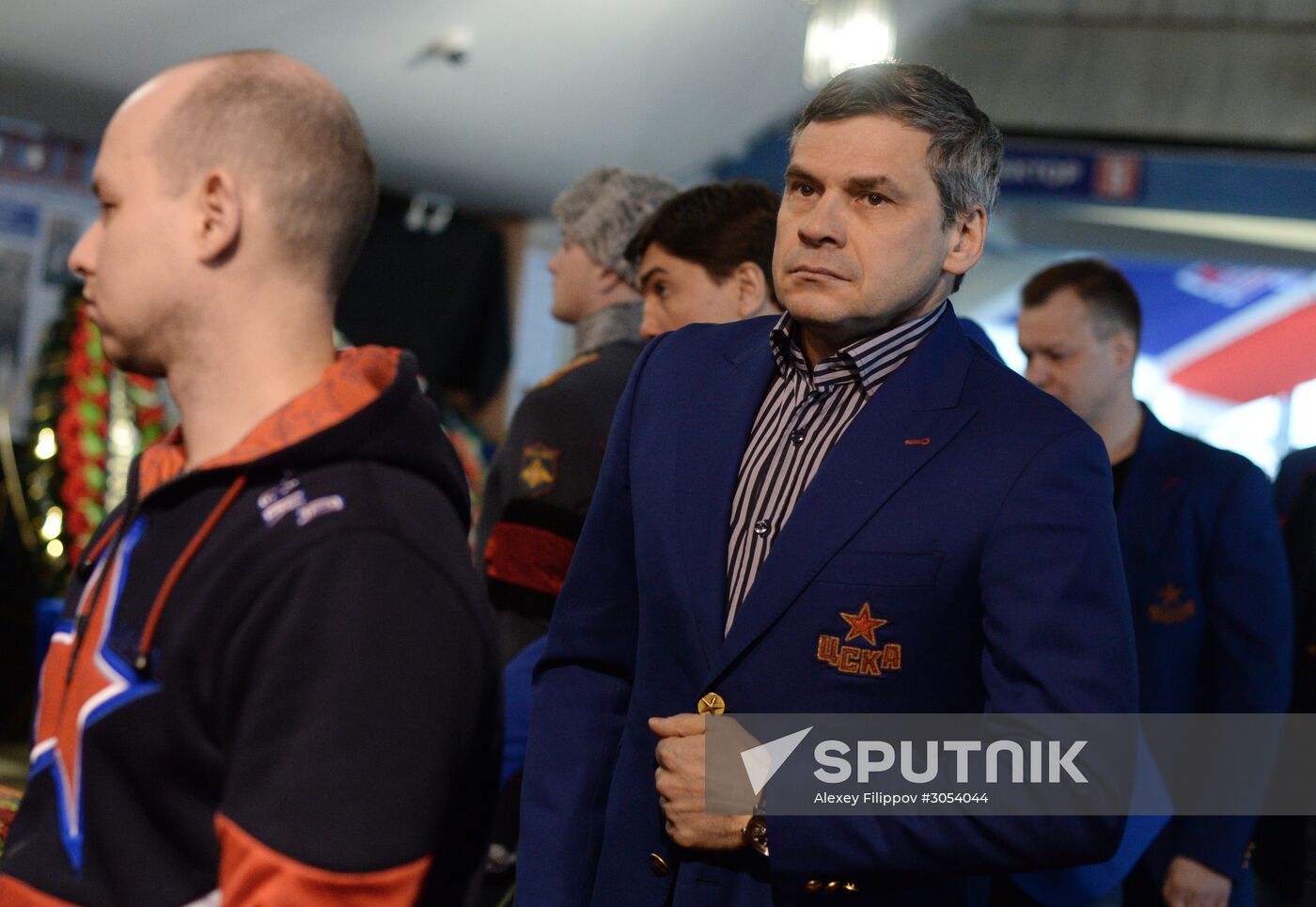 Paying last respects to ice hockey player Sergei Gimayev