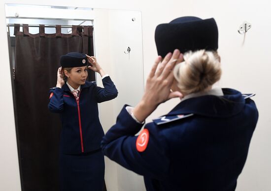 Moscow Metro uniform storage opens