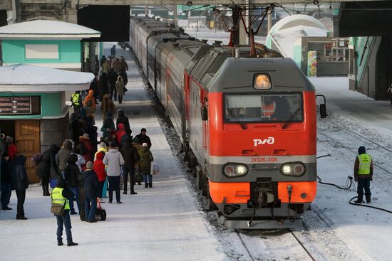 The 100th anniversary of the Trans-Siberian Railway. Western Siberian Railway