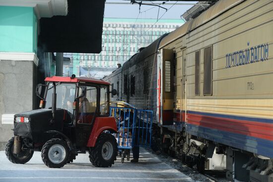 The 100th anniversary of the Trans-Siberian Railway. Western Siberian Railway