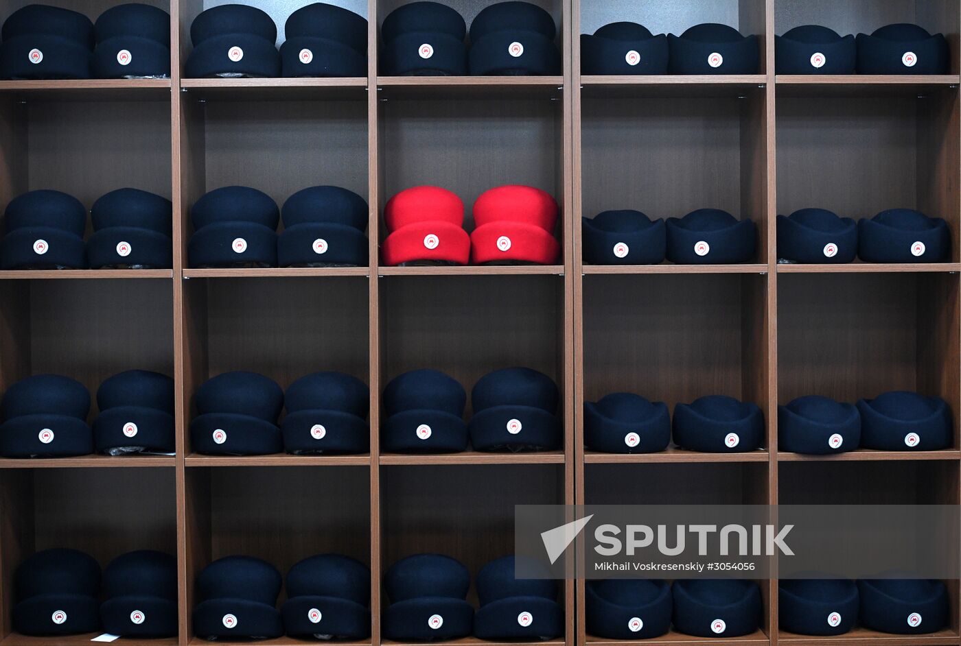 Moscow Metro uniform storage opens