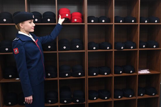 Moscow Metro uniform storage opens