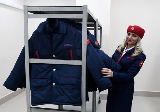 Moscow Metro uniform storage opens
