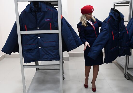 Storage of uniform for Moscow Metro staff opens